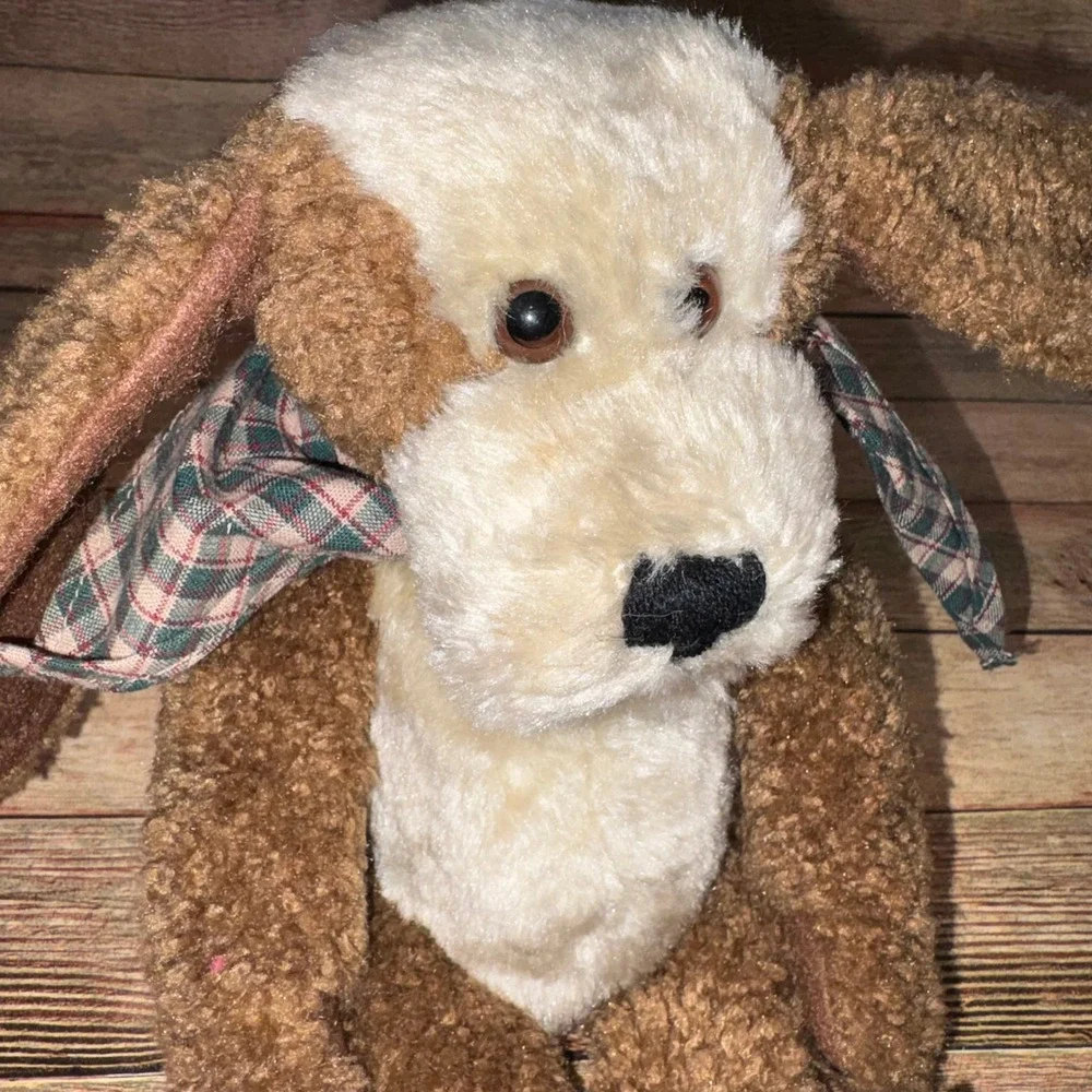 Vintage Floppy Ear Dog Plush NWT 11in Brown Boyds Collection J.B. Bean